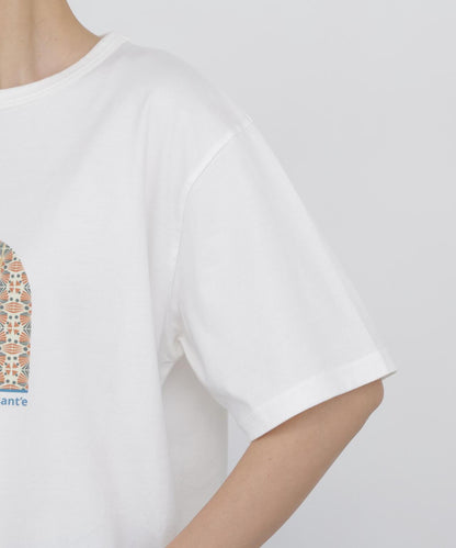 クラウディコラボプリントTシャツ