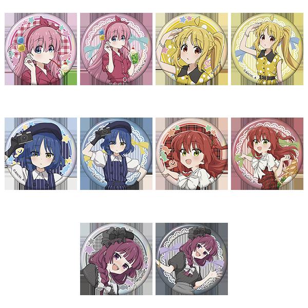 ぼっち・ざ・ろっく！_キャラバッジコレクション／Retro-Chic Girls　【BOX／10個入り】