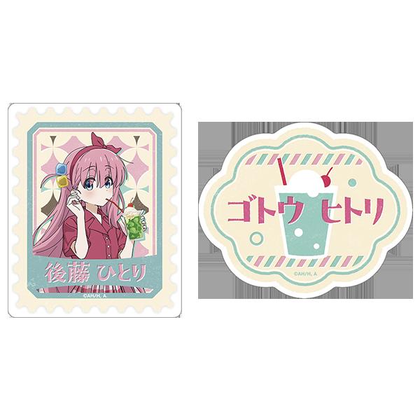 ぼっち・ざ・ろっく！_ステッカーセット／後藤ひとり　Retro-Chic Girls