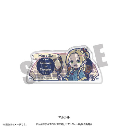 ダンジョン飯_れとぽぷ アクリルバッジ マルシル