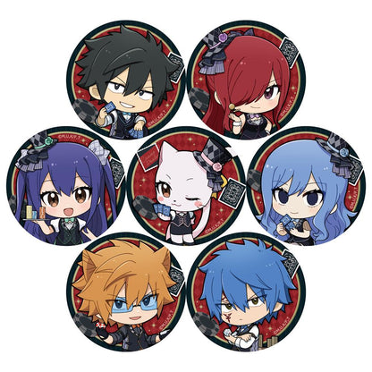 FAIRY TAIL 100年クエスト_トレーディング缶バッジ(カジノディーラー/ver.B)　【BOX／7個入り】