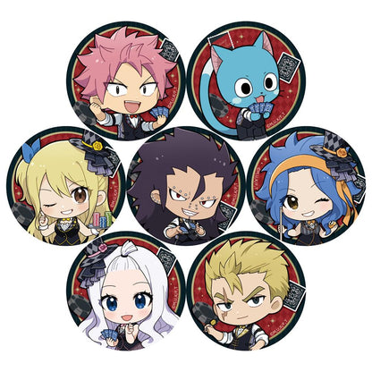 FAIRY TAIL 100年クエスト_トレーディング缶バッジ(カジノディーラー/ver.A)　【BOX／7個入り】