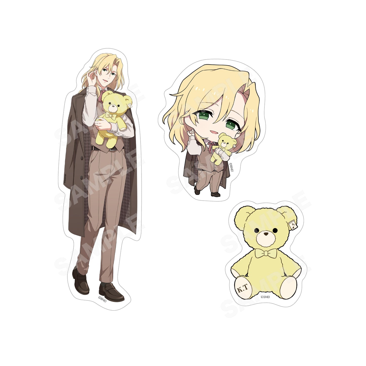 アイドルマスター SideM_Teddy's Collection ステッカー(3枚セット) /01 都築圭