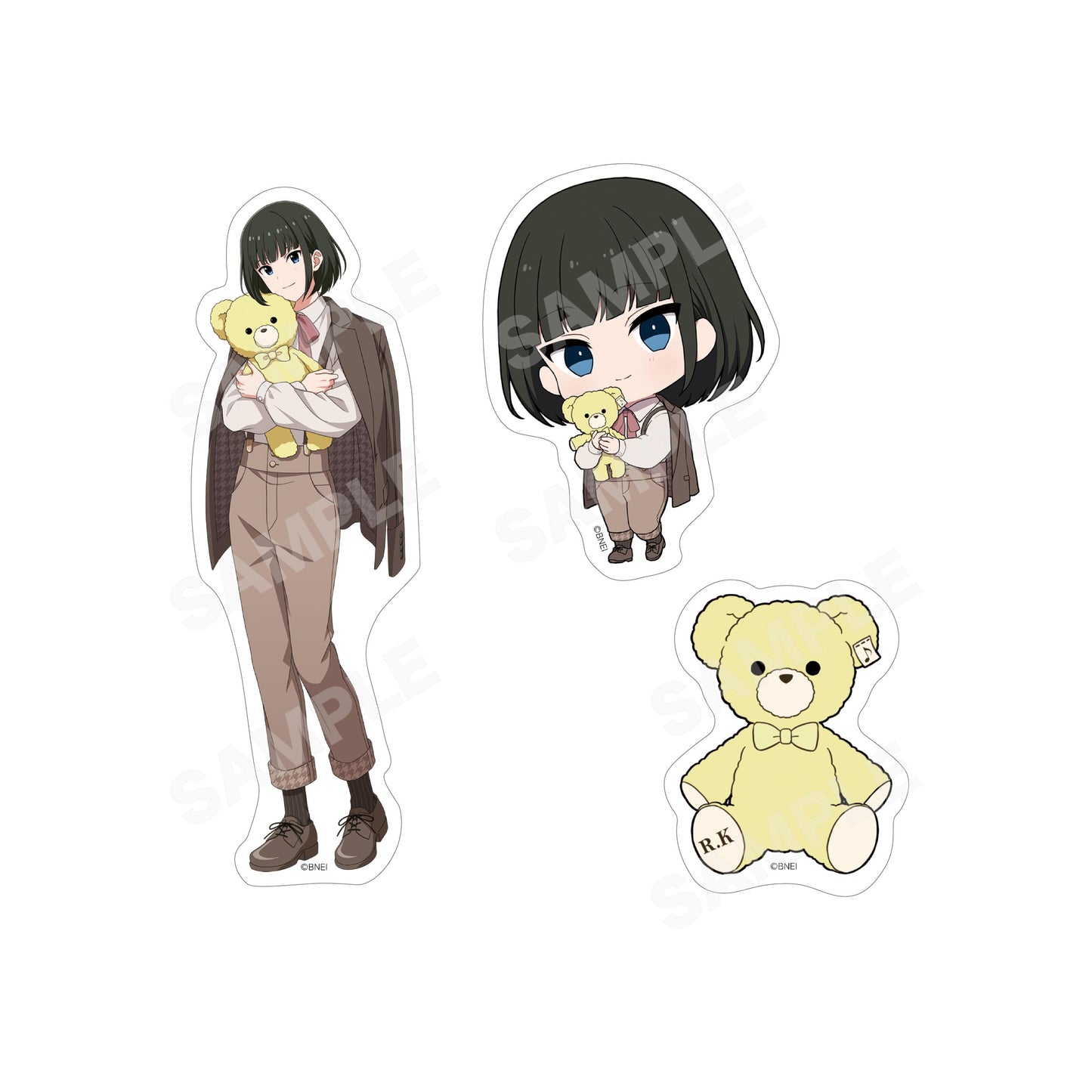 アイドルマスター SideM_Teddy's Collection ステッカー(3枚セット) /02 神楽麗