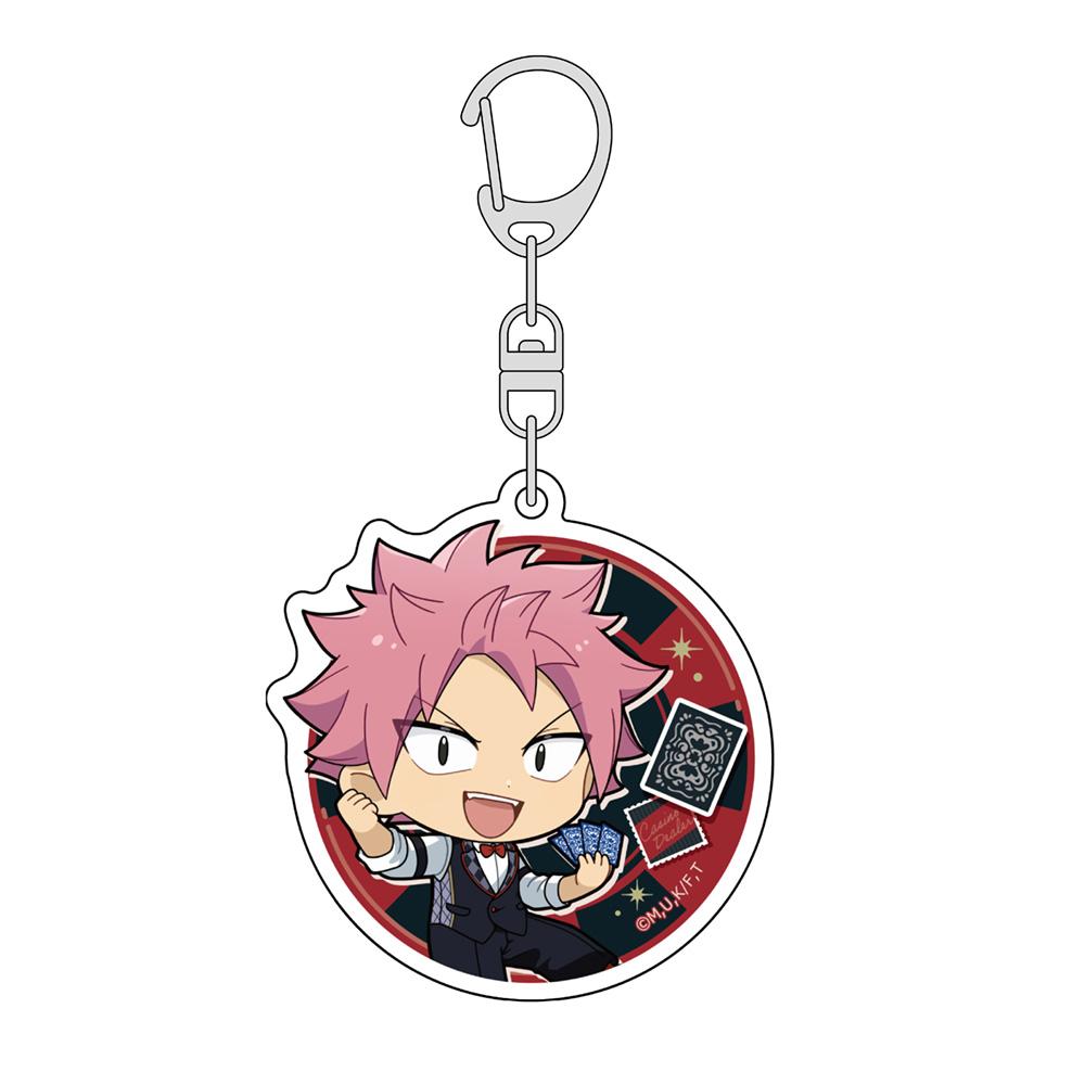 FAIRY TAIL 100年クエスト_アクリルキーホルダー(ナツ/カジノディーラー)