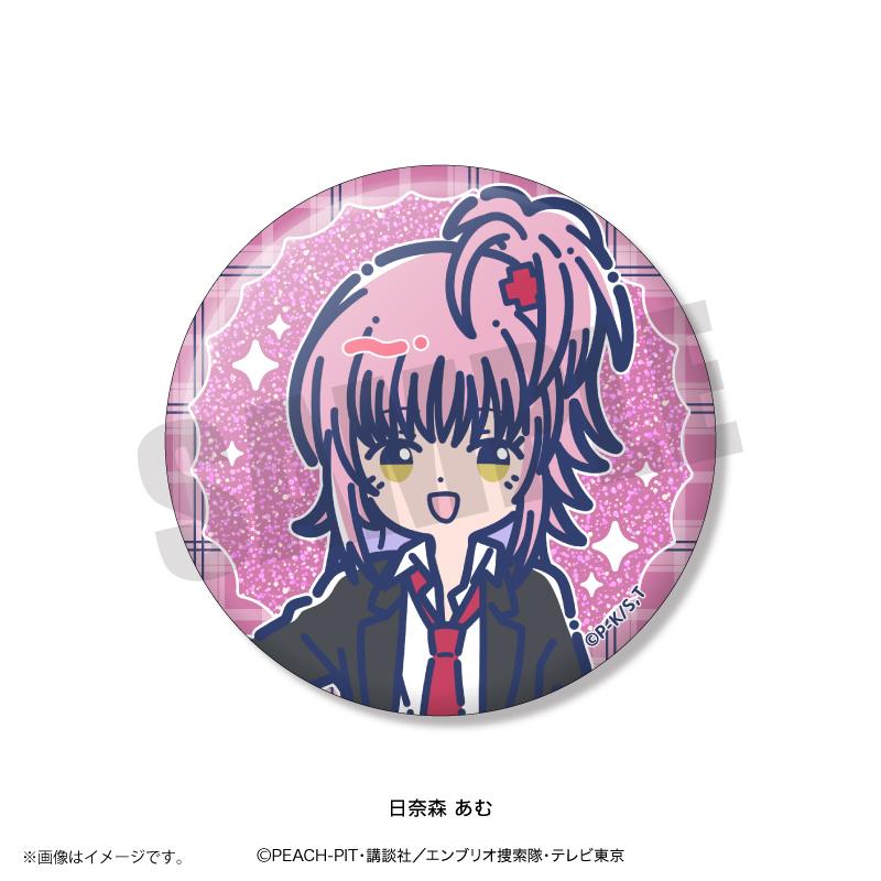 しゅごキャラ!_れとぽぷ キラキラ缶バッジ　【BOX／9個入り】
