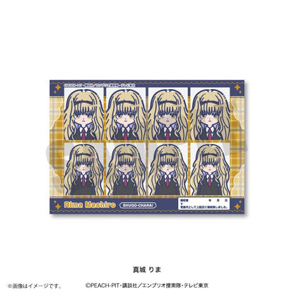 しゅごキャラ!_れとぽぷ 証明写真風ステッカー真城 りま
