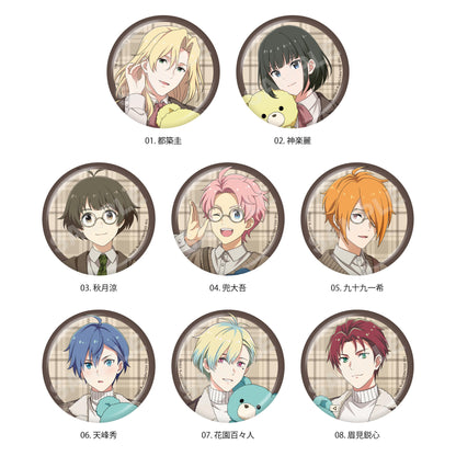 アイドルマスター SideM_Teddy's Collection 缶バッジ /01　【コンプリートBOX／8個入り】