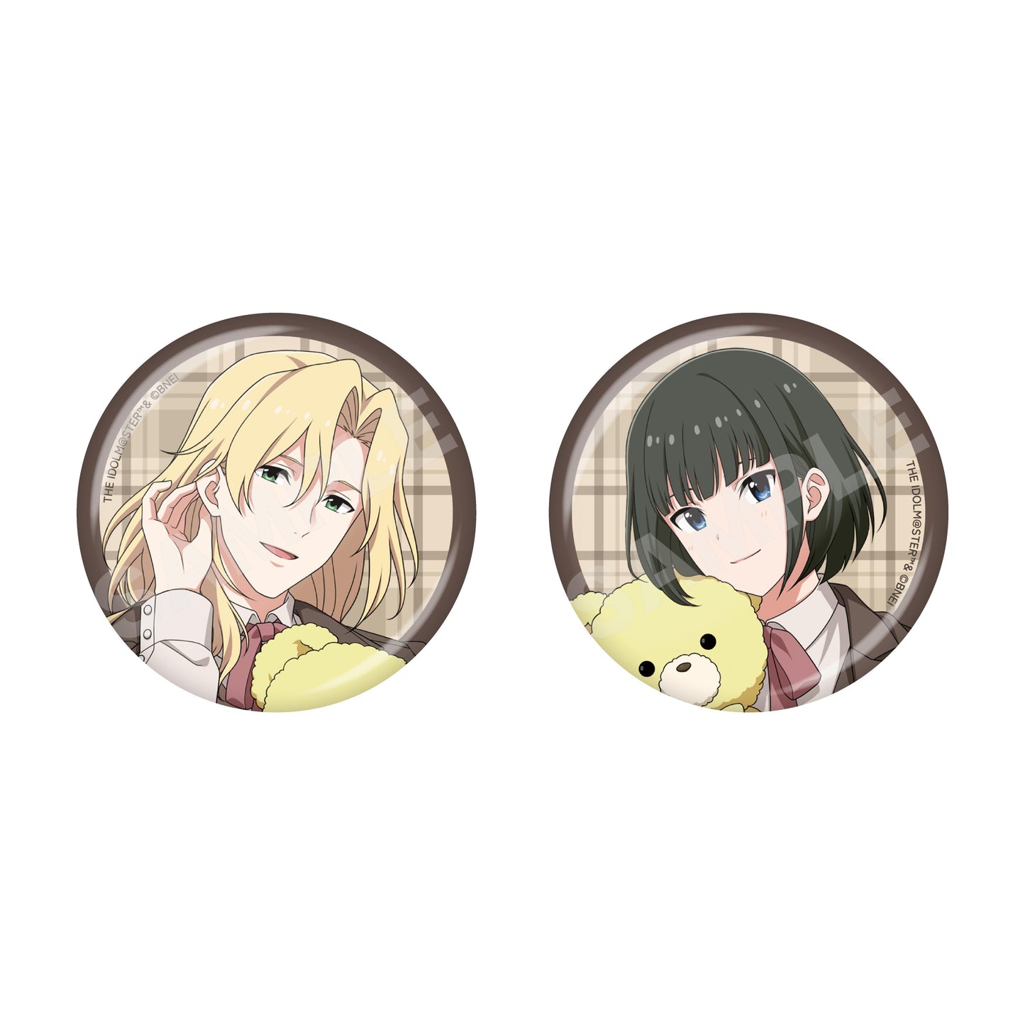アイドルマスター SideM_Teddy's Collection 缶バッジ /01　【コンプリートBOX／8個入り】