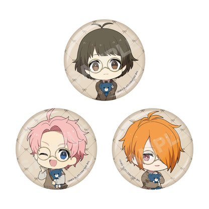 アイドルマスター SideM_Teddy's Collection 缶バッジ /01(ミニキャラ)　【コンプリートBOX／8個入り】