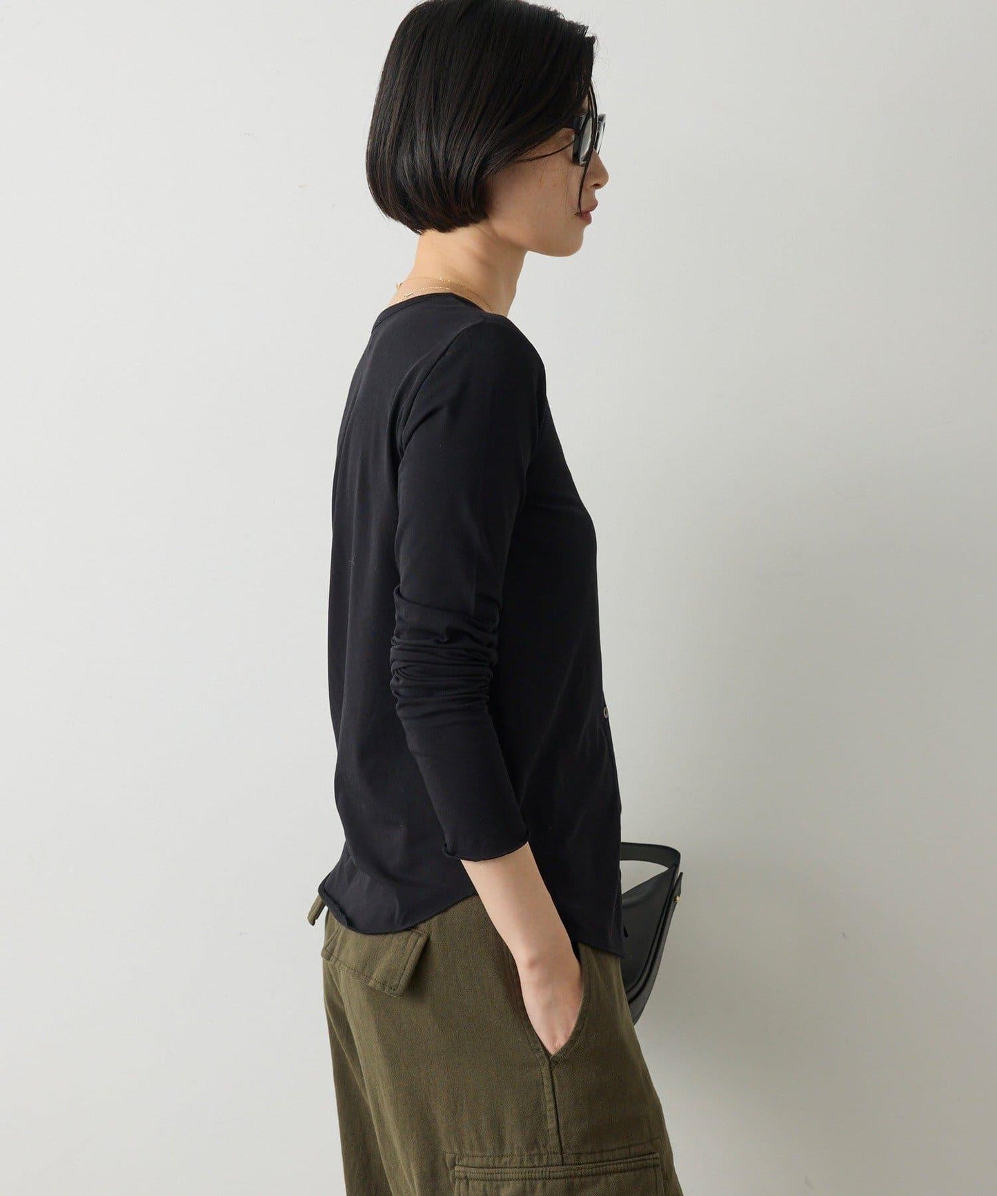 【La nature linge】 銅氨高捻針織開衫