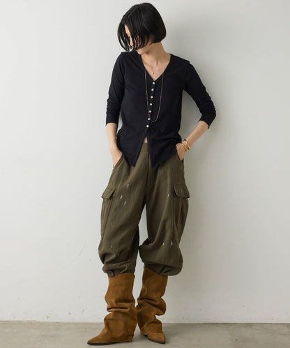 【La nature linge】 銅氨高捻針織開衫