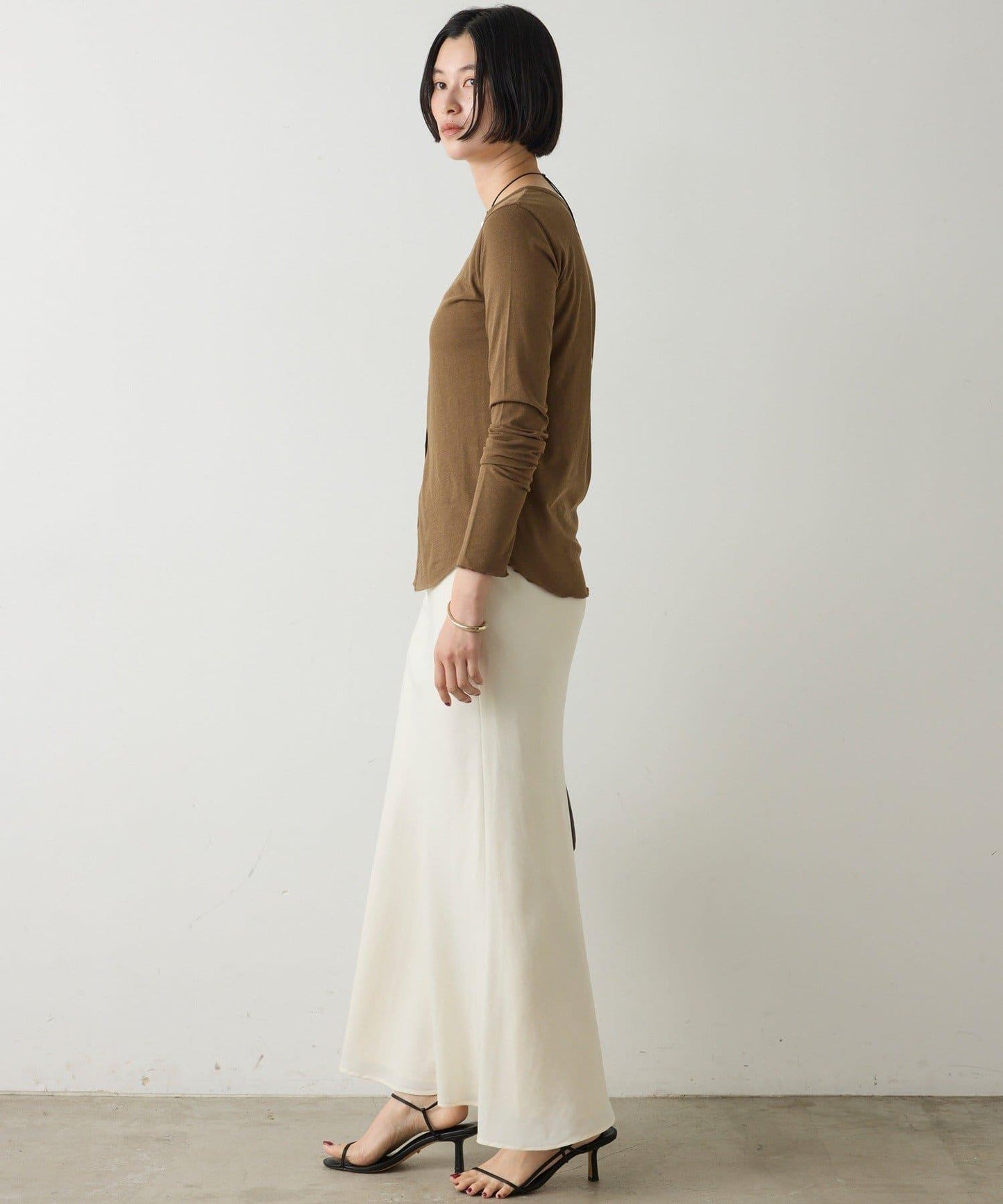 【La nature linge】 銅氨高捻針織開衫