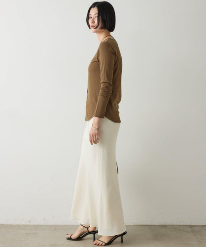 【La nature linge】 銅氨高捻針織開衫