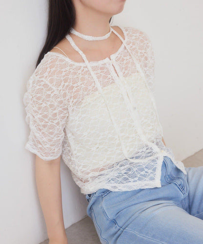 Kastane B 蕾絲開衫