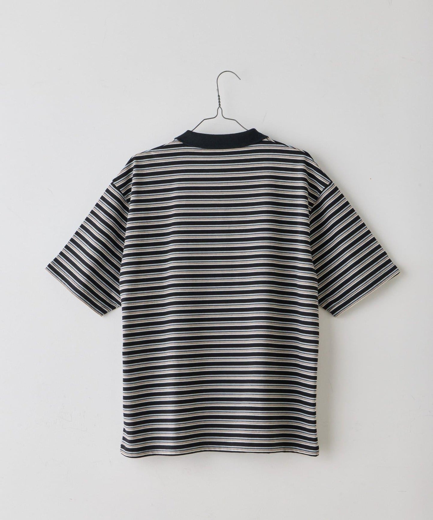 WHIMSIC/2サイズ展開 多色條紋Polo衫