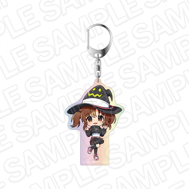 アイドルマスター シンデレラガールズ（偶像大師 灰姑娘女孩） 極光亞克力鑰匙扣 十時愛梨 網絡女巫 迷你角色版