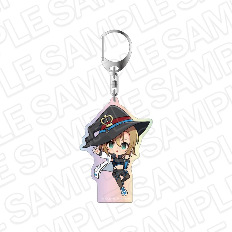アイドルマスター シンデレラガールズ（偶像大師 灰姑娘女孩） オーロラアクリルキーホルダー 多田李衣菜 サイバーウィッチ ミニキャラ ver. 亞克力鑰匙扣