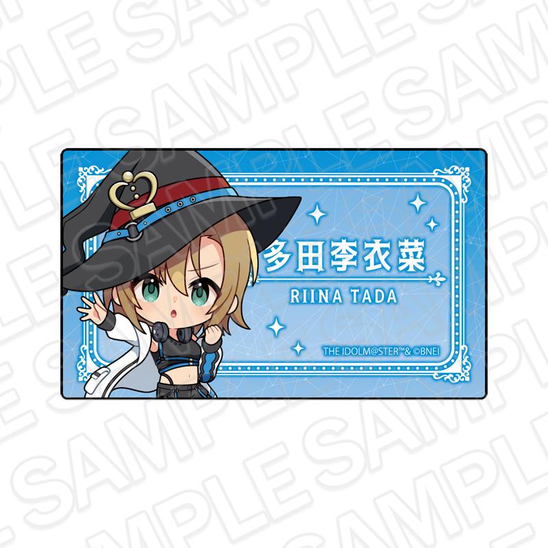 アイドルマスター シンデレラガールズ（偶像大師 灰姑娘女孩） 多田李衣菜 サイバーウィッチ 迷你角色亞克力姓名徽章