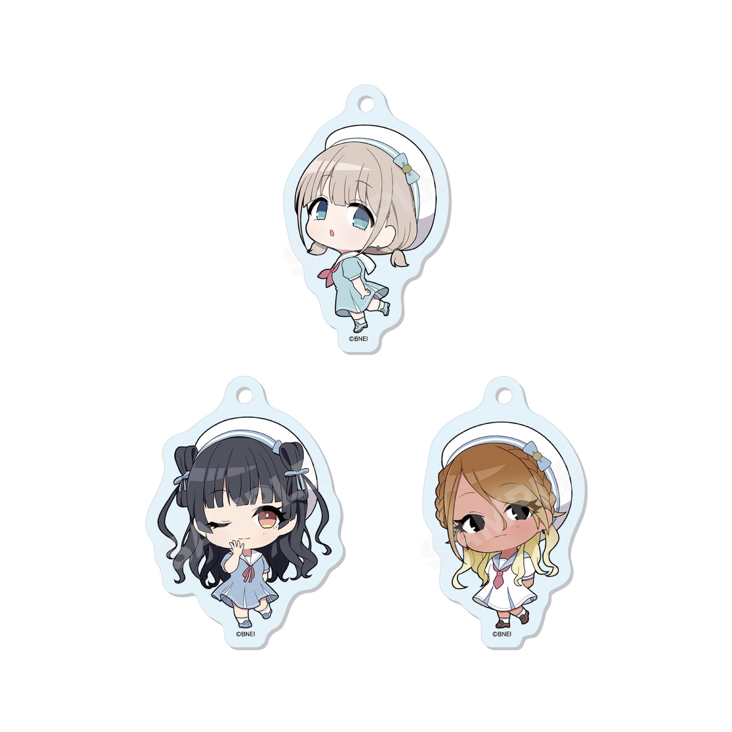 アイドルマスター シャイニーカラーズ（偶像大師 閃耀色彩） パステルマリンルックver. 迷你亞克力掛件 /01 BOXA 【整盒裝／9個入】