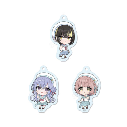 アイドルマスター シャイニーカラーズ（偶像大師 閃耀色彩） パステルマリンルックver. 迷你亞克力掛件 /01 BOXA 【整盒裝／9個入】