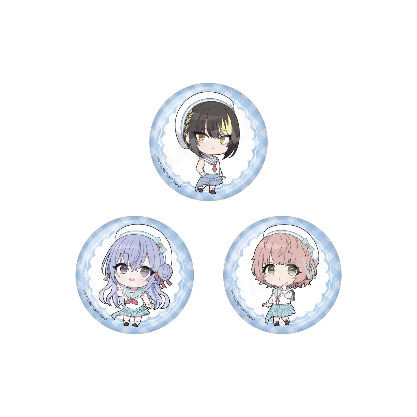 アイドルマスター シャイニーカラーズ（偶像大師 閃耀色彩） パステルマリンルックver. 徽章 /01 BOXA 【整套BOX／9個裝】