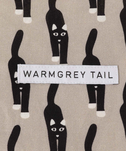 WARMGREYTAIL FLATPOUCH-GREY M 化妝包