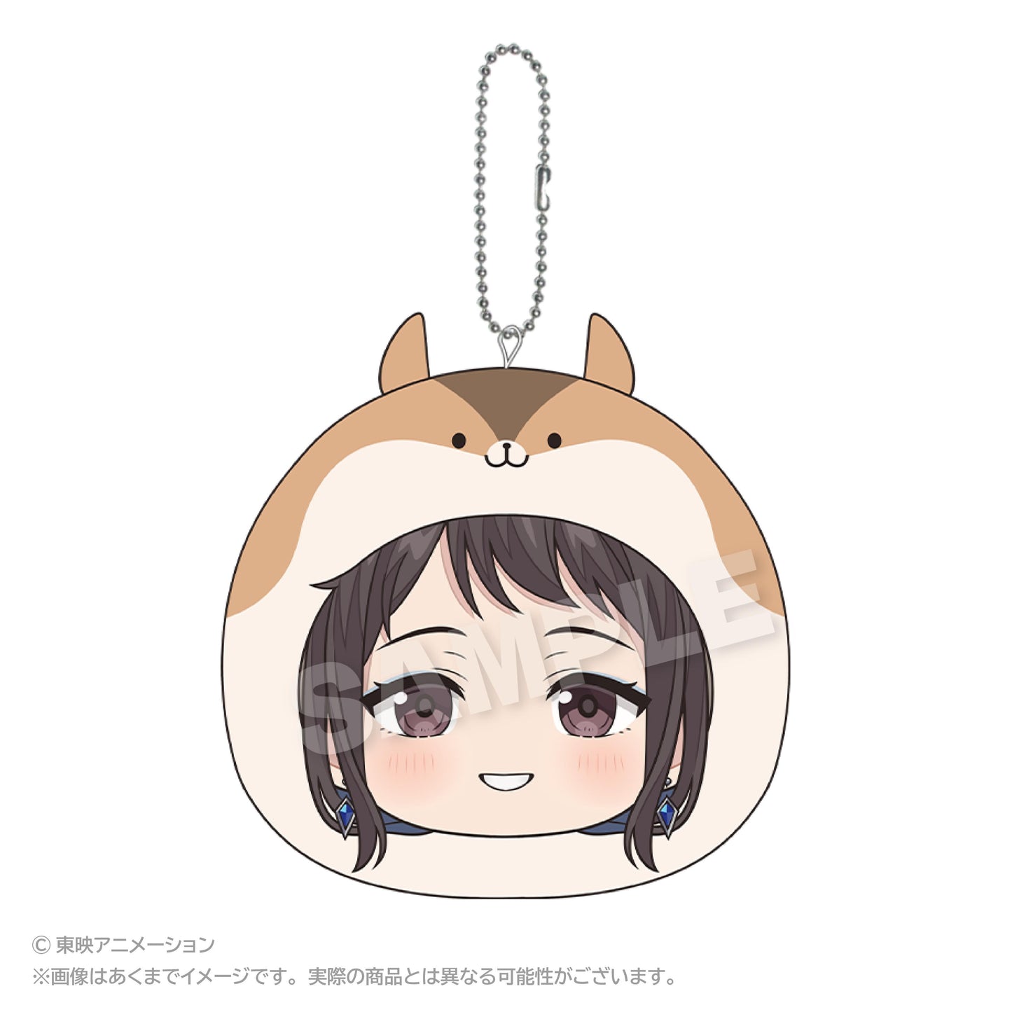 《哭泣少女樂隊》（ガールズバンドクライ）まるめいつクッションキーホルダー Vol.2 リン 鑰匙扣