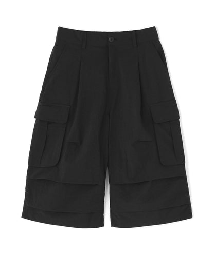 NOT4NERD/ノットフォーナード/Knee Tuck Parachute Cargo Bermuda Shorts