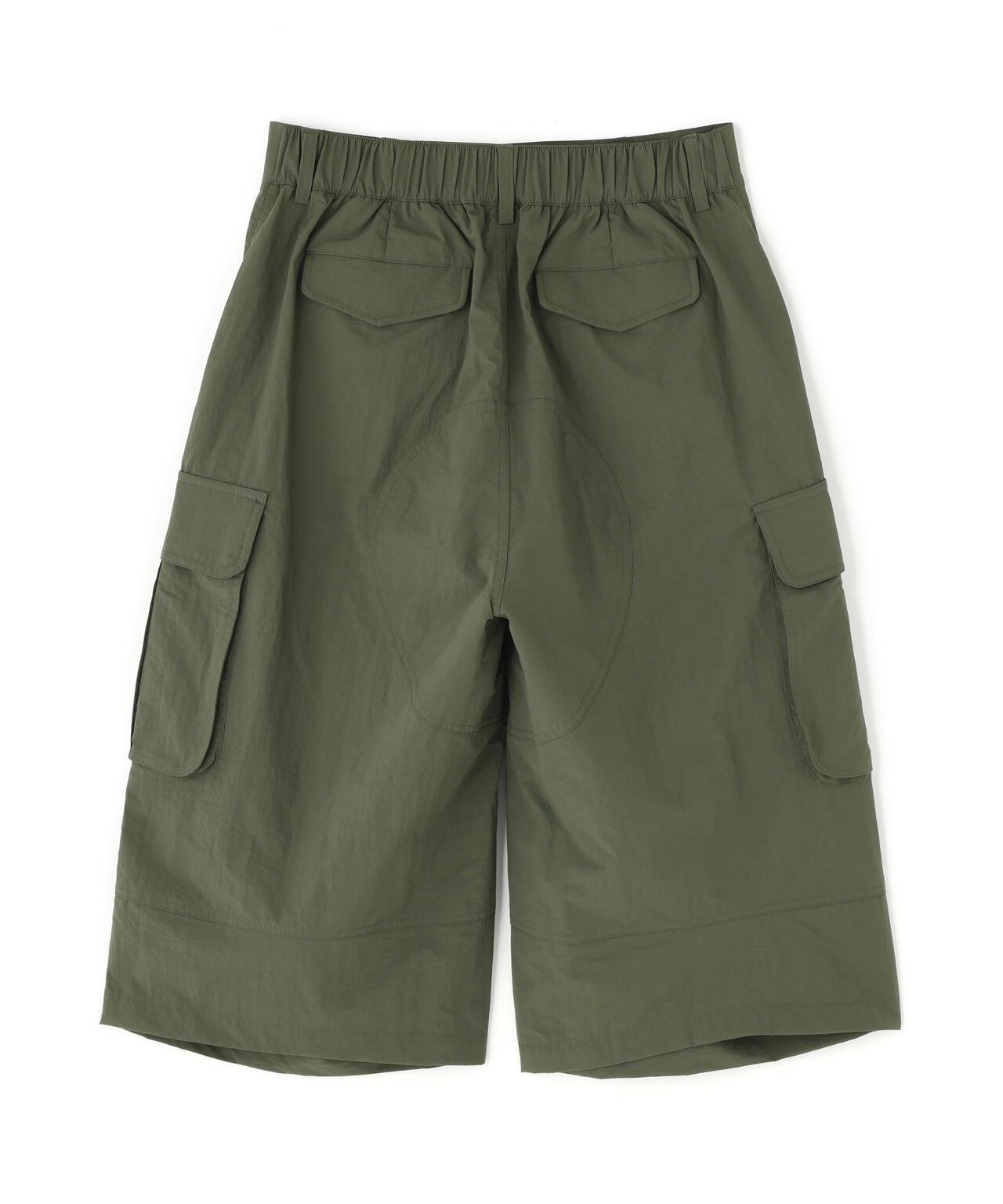 NOT4NERD/ノットフォーナード/Knee Tuck Parachute Cargo Bermuda Shorts