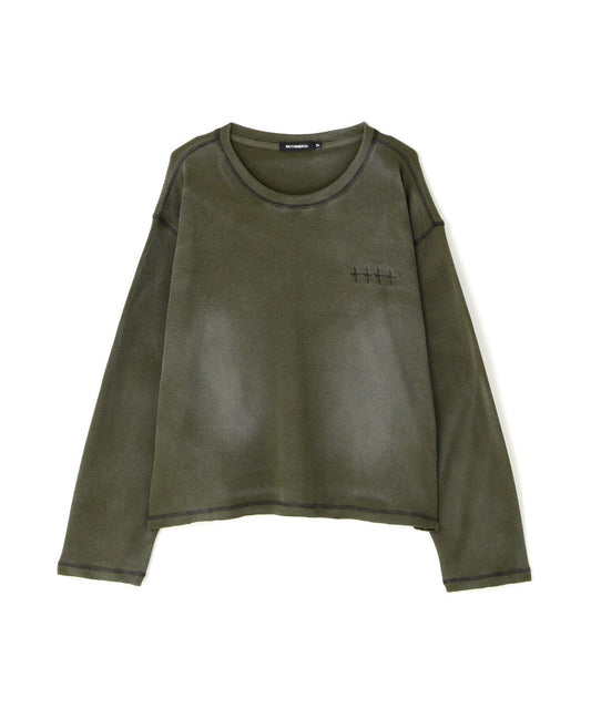 NOT4NERD/ノットフォーナード/Brush Washed Waffle Long Sleeve