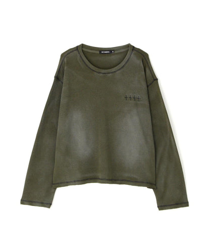NOT4NERD/ノットフォーナード/Brush Washed Waffle Long Sleeve