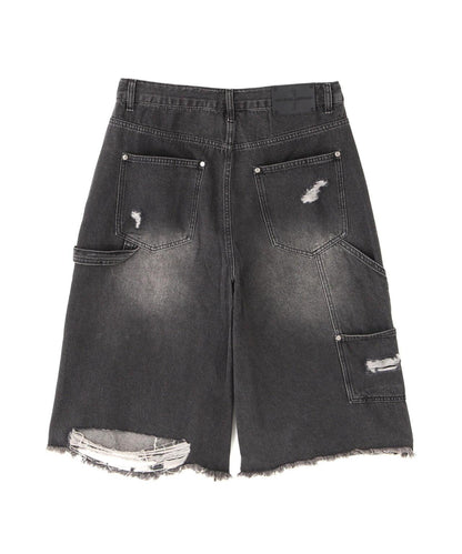 NOT4NERD/ノットフォーナード/Disztressed Carpenter Bermuda Shorts