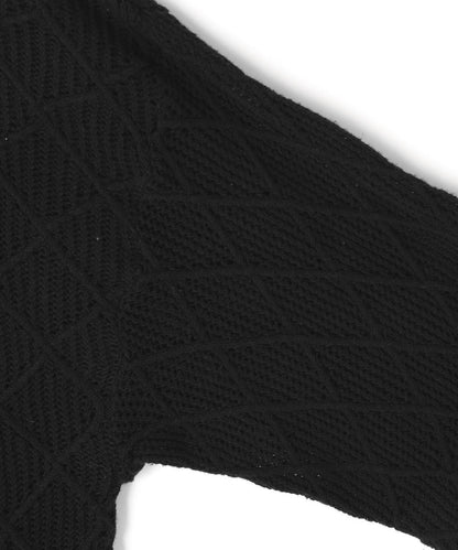 NOT4NERD Distressed Contrast Hand Stitch Knit