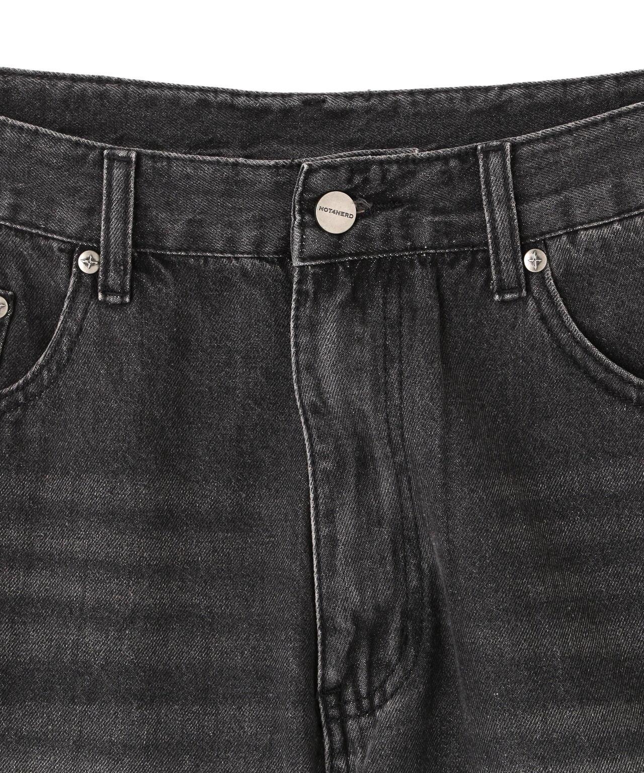 NOT4NERD/ノットフォーナード/Disztressed Carpenter Bermuda Shorts
