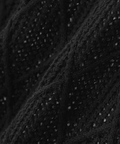 NOT4NERD Distressed Contrast Hand Stitch Knit
