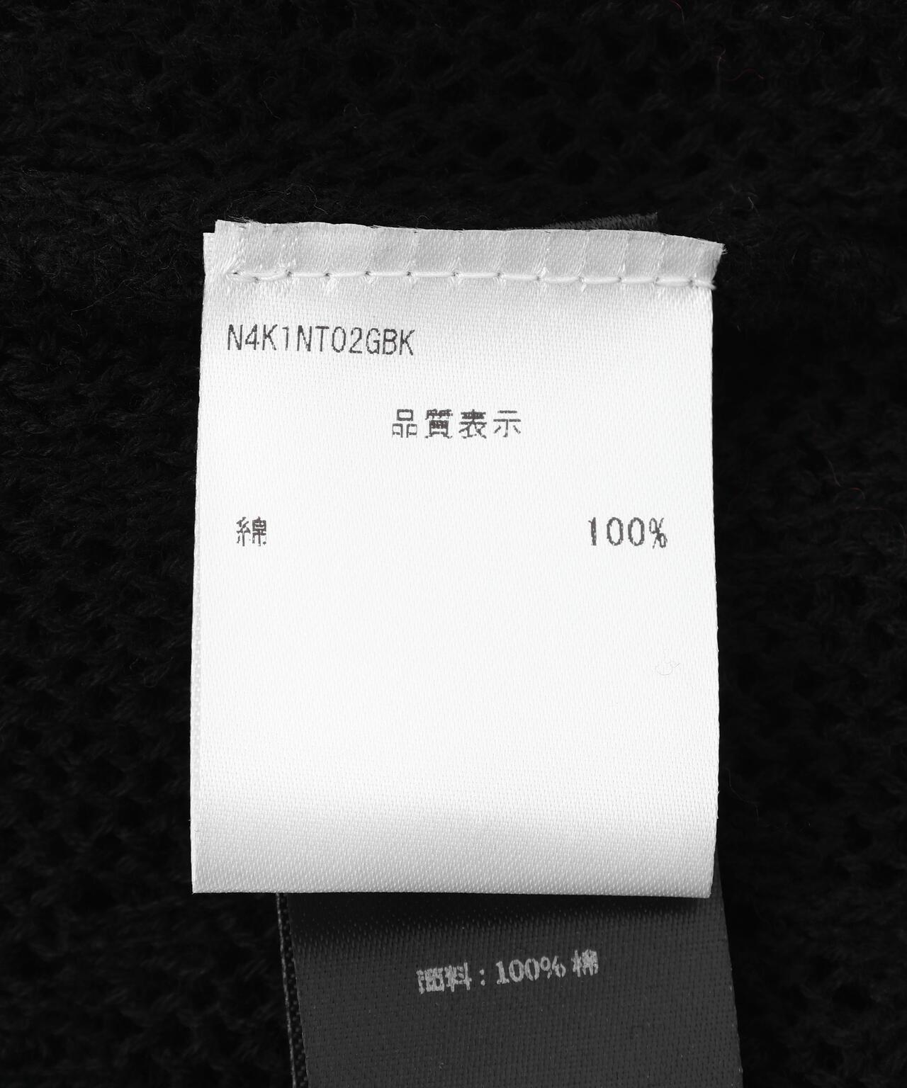 NOT4NERD Distressed Contrast Hand Stitch Knit