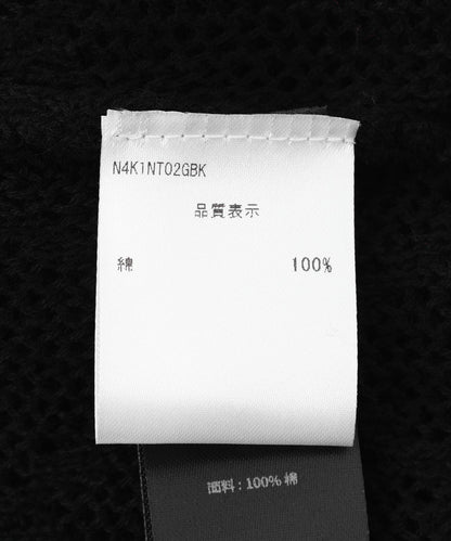 NOT4NERD Distressed Contrast Hand Stitch Knit