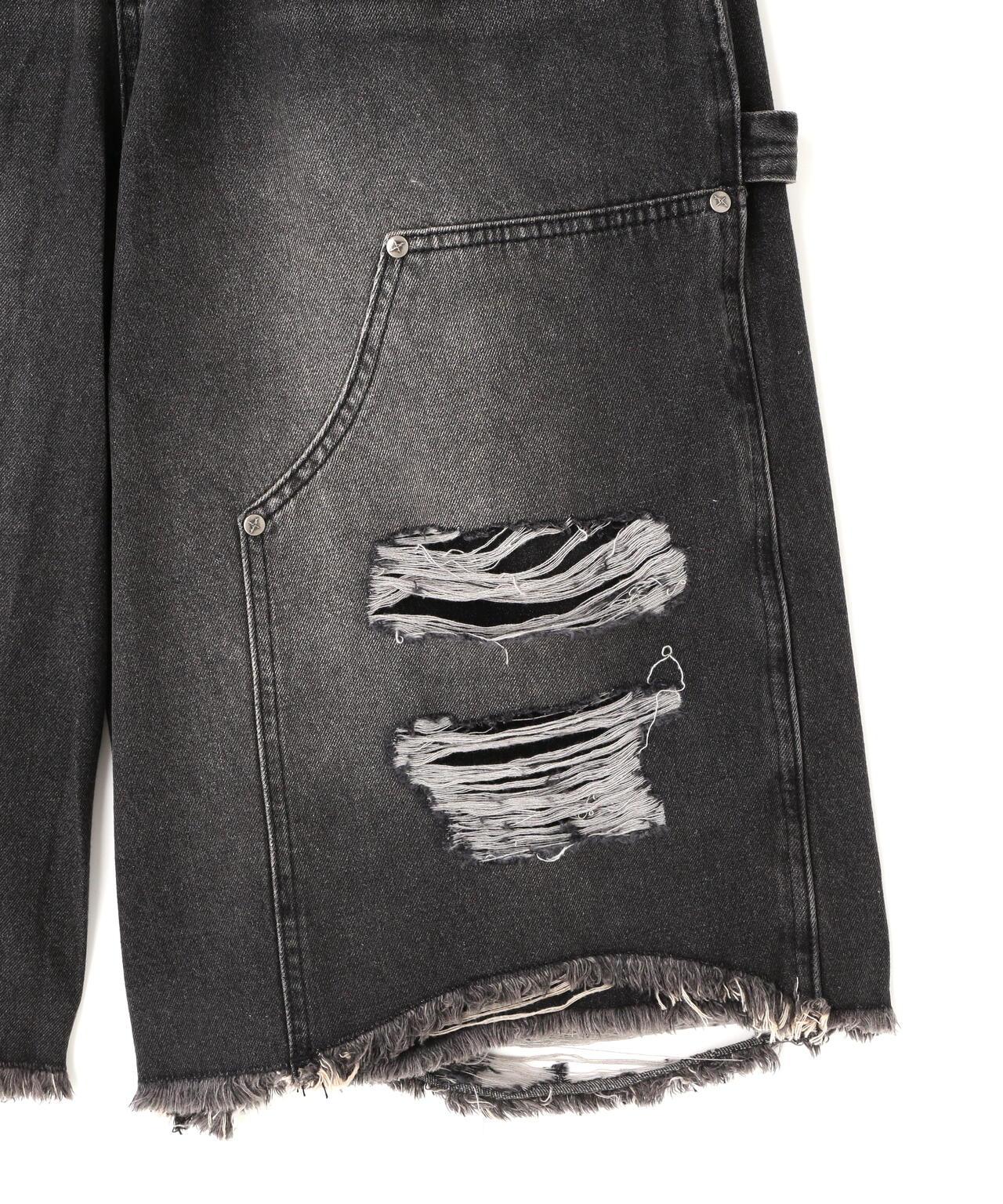 NOT4NERD/ノットフォーナード/Disztressed Carpenter Bermuda Shorts
