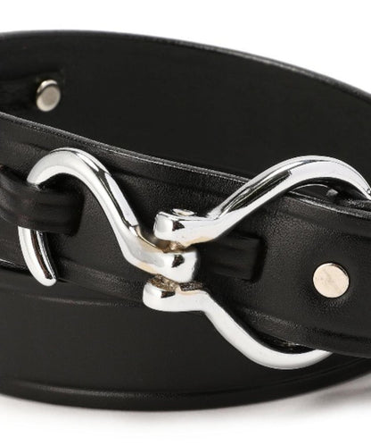 TORY LEATHER Nickel Hoof Pick Belt 皮革腰帶