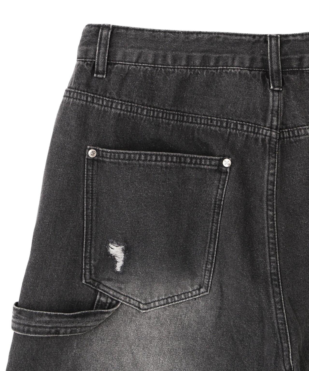 NOT4NERD/ノットフォーナード/Disztressed Carpenter Bermuda Shorts