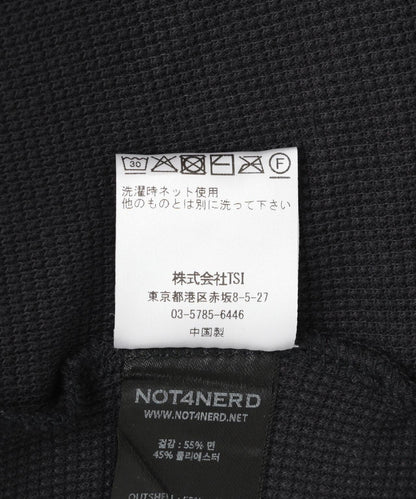 NOT4NERD/ノットフォーナード/Brush Washed Waffle Long Sleeve