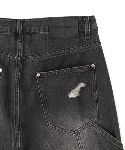 NOT4NERD/ノットフォーナード/Disztressed Carpenter Bermuda Shorts