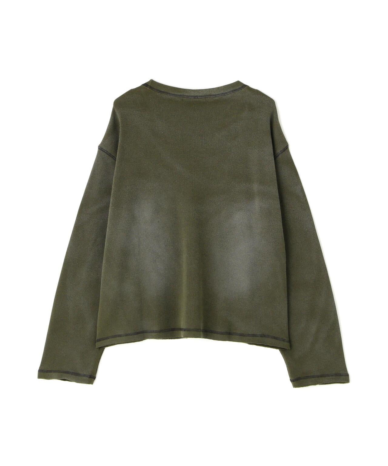 NOT4NERD/ノットフォーナード/Brush Washed Waffle Long Sleeve