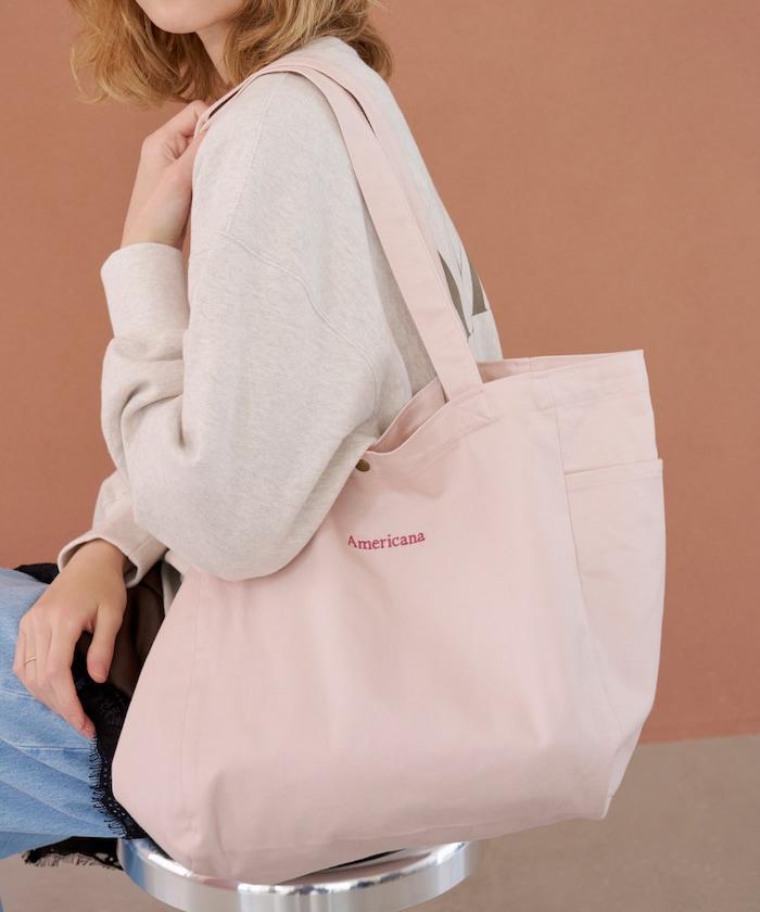 Americana× Firsthand 聯名刺繡TOTE BAG M LOGO刺繡 托特包 M碼