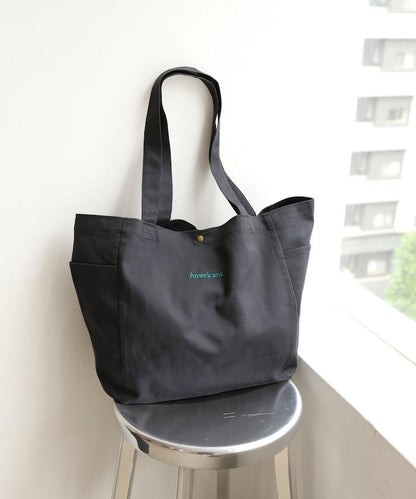 Americana× Firsthand 聯名刺繡TOTE BAG M LOGO刺繡 托特包 M碼