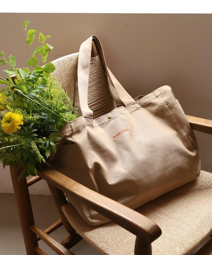 Americana× Firsthand 聯名刺繡TOTE BAG L LOGO刺繡 托特包 L碼