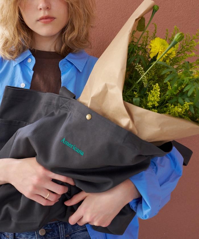 Americana× Firsthand 聯名刺繡TOTE BAG L LOGO刺繡 托特包 L碼