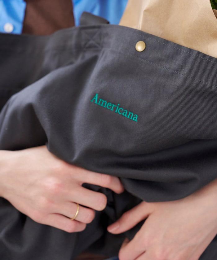 Americana× Firsthand 聯名刺繡TOTE BAG L LOGO刺繡 托特包 L碼
