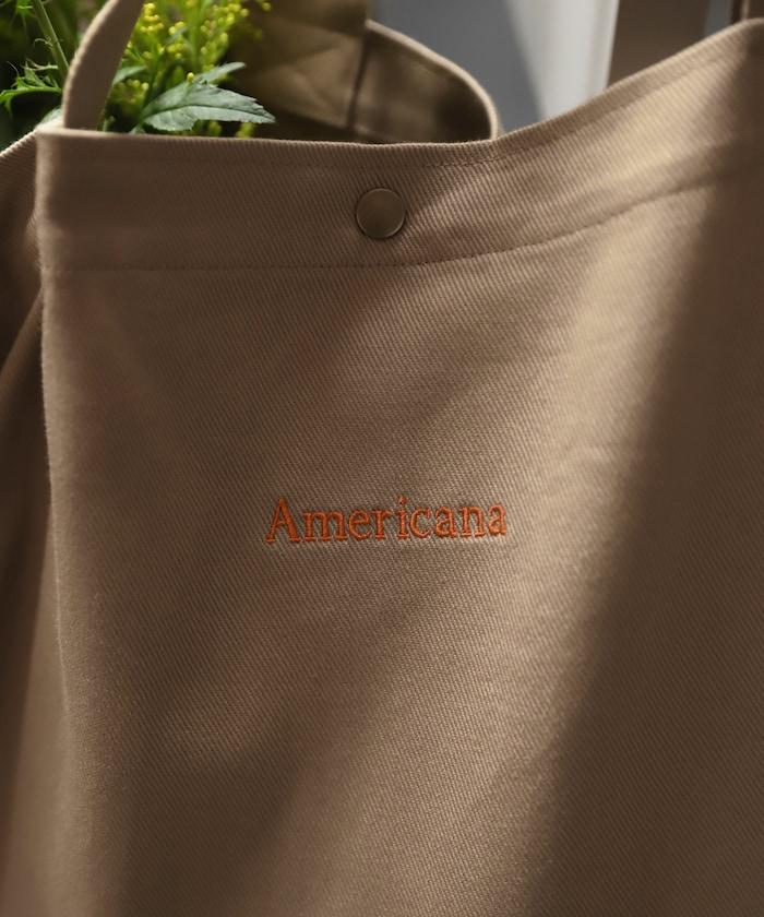 Americana× Firsthand 聯名刺繡TOTE BAG L LOGO刺繡 托特包 L碼
